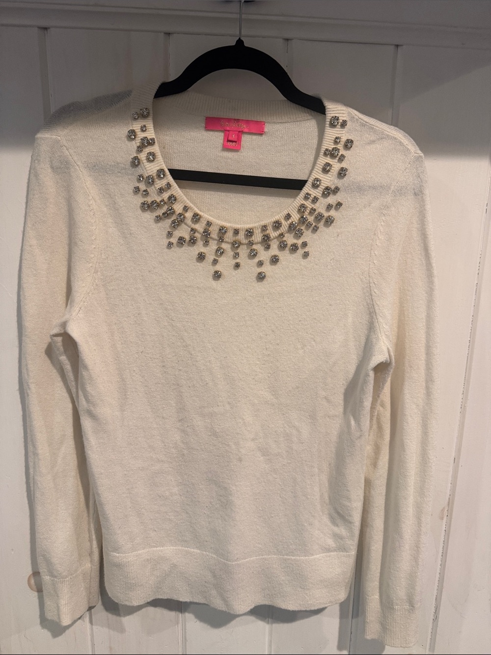 Beautiful Lilly Pulitzer Odetta Embellished Sweater 💎✨